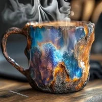 Compre 1 y obtenga 1 gratis🥰【salud + cerca de la naturaleza】 taza de café mineral de cristal