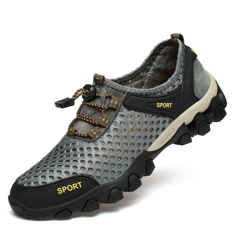 🔥✨【39-44】2025 zapatos de senderismo al aire libre de verano de malla transpirable