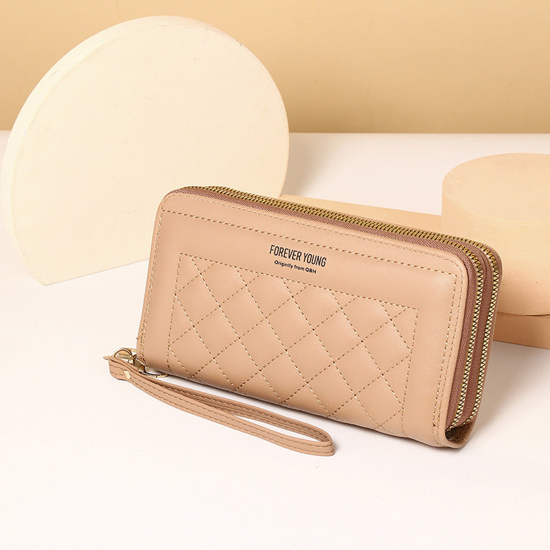 đ„đ2025, la Ășltima cartera de moda para mujer de mĂșltiples capas con doble cremallera