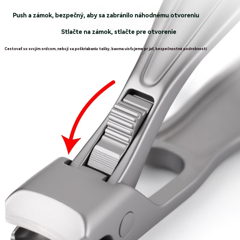 🔥【Kúpte 1 a získajte 1 zadarmo】🔥Zakrivené klieštiky na nechty z nehrdzavejúcej ocele: Ergonomické a ľahko použiteľné pre seniorov