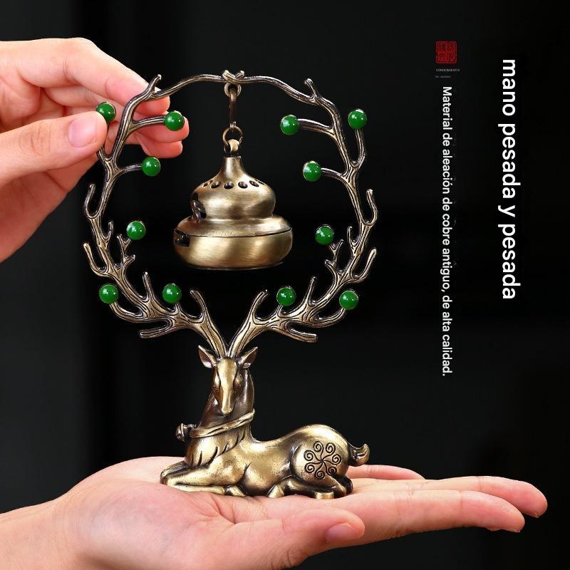 💖🌟🦌Riqueza próspera, larga vida, quemador de incienso + adornos de aromaterapia