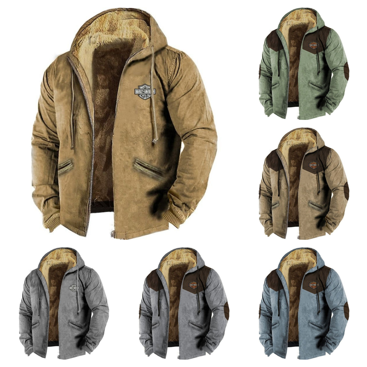 đ„đ„ăM-5XLăSudadera con Capucha para Hombre 2025 â Moda de Otoño e Invierno, Refuerzo, CĂĄlida y CĂłmoda para el FrĂo