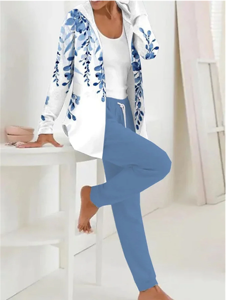 💖 Nuevo conjunto de algodón sencillo para otoño e invierno 2025