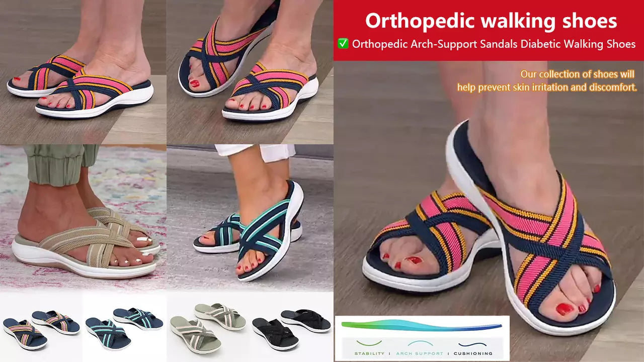 【35-43】🍃👡Sandale de dama de vară mărime mare cu platforma talpa ortopedica