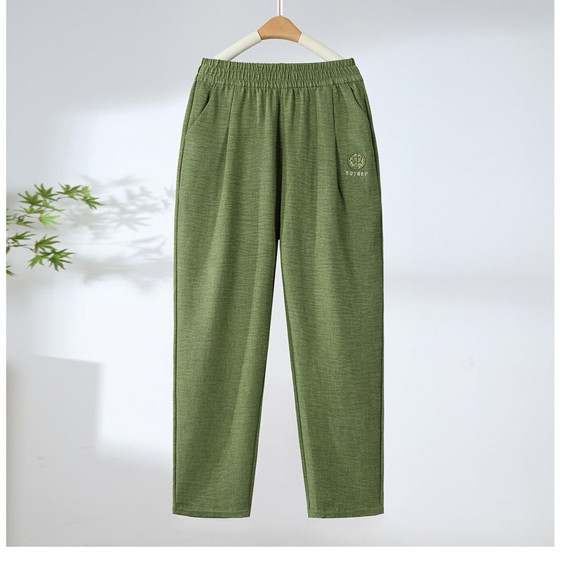 【40-90KG】Moda de vară pantaloni casual de nouă minute