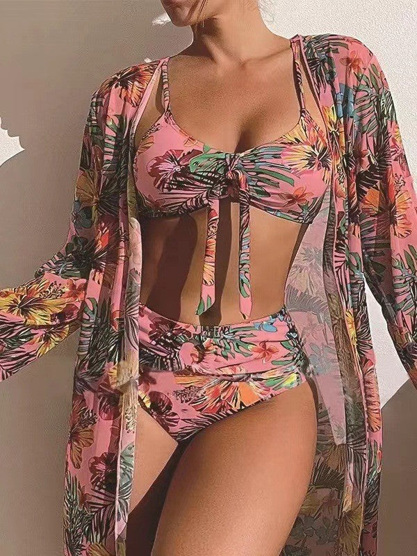 2025 Recién Llegado👙☀️【S-2XL】Nuevo Traje de Baño de Tres Piezas de Moda