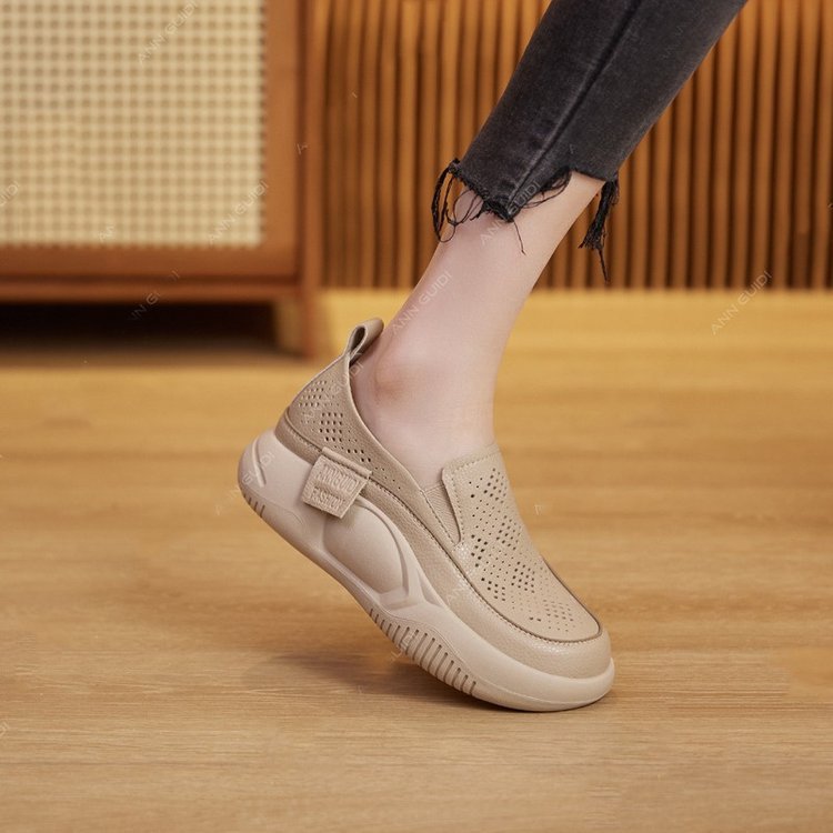 【35-40】👟🎇Pantofi retrò pentru tort de burete cu tăietură joasă pentru primăvară și vară 2025💖