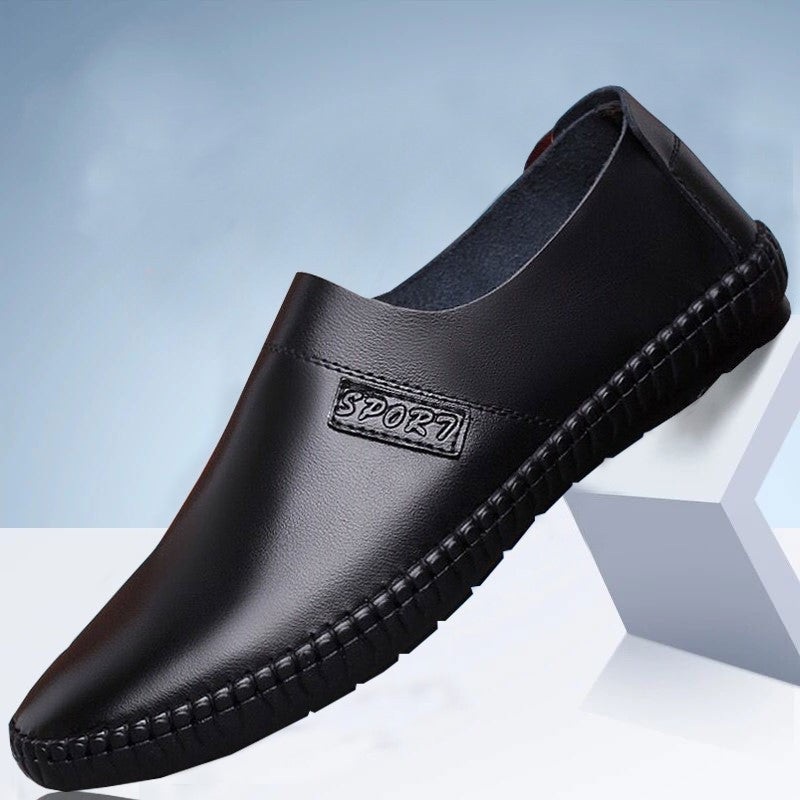 👞Noi pantofi britanici casual cu talpă moale【39-44】 ✅ din piele selectată✅ rezistentă la uzură și respirabilă