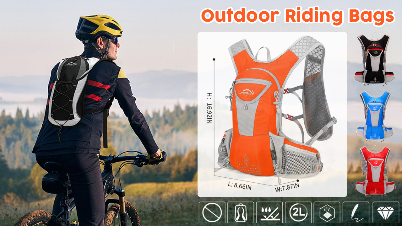 Mochila para deportes al aire libre, mochila de ciclismo profesional, bolsa para acampar y escalar