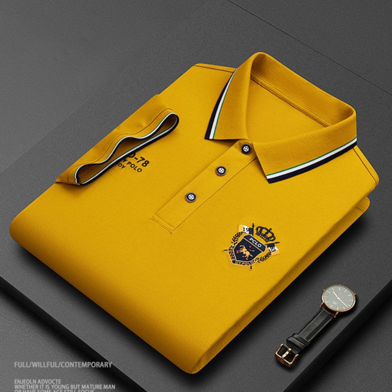 🔥🥰【M-3XL】2025 cele mai recente bărbați reverul lui polo tricou T-shirt
