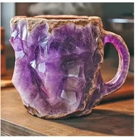 Compre 1 y obtenga 1 gratis🥰【salud + cerca de la naturaleza】 taza de café mineral de cristal