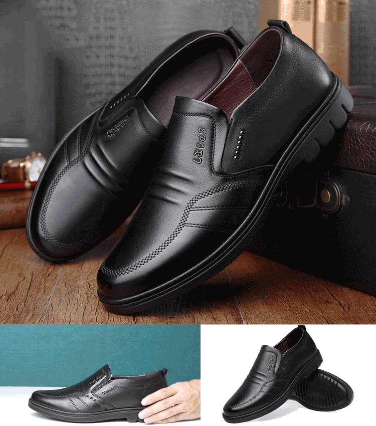👞✨Zapatos de cuero para hombre【Invierno❄️🔥49% DCTO】🎯Cómodos y elegantes para cualquier ocasión🕴️💼【Tallas 39-44】💥--3851019