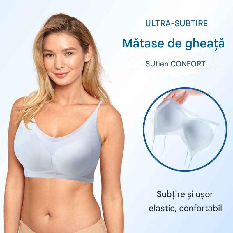 šćJuego de 5 piezasćć40-100 kgć š„°Sujetador de seda helada, ultrafino, talla grande