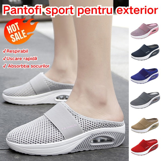 【Vânzări fierbinți】【Mărimi 35-43】Pantofi casual de vară, nou model cu plasă respirabilă și pernă de aer