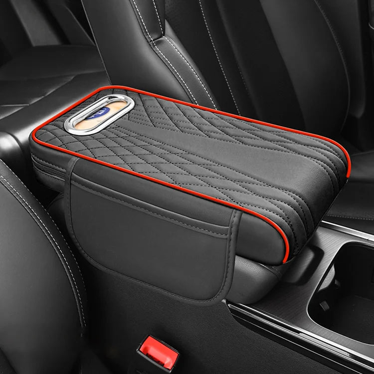 🚗👜Caja de almacenamiento multifuncional para coche 3 en 1 de piel.