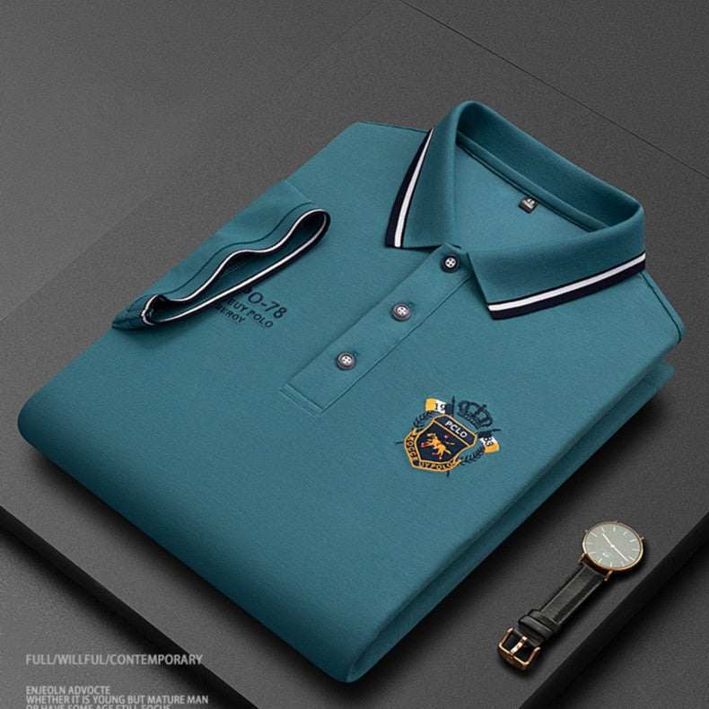 🔥🥰【M-3XL】2025 cele mai recente bărbați reverul lui polo tricou T-shirt