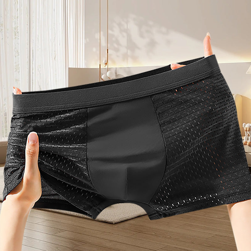 š„ćSet de 4 piesećSlip boxer pentru bÄrbaČi, confortabili Či respirabili, din plasÄ