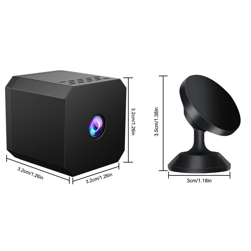 🏠📹🕵️ Προσφορά περιορισμένου χρόνου – 50% έκπτωση 🔥 Μικρή τετράγωνη έξυπνη κάμερα HD, ασύρματη απομακρυσμένη παρακολούθηση οικιακής ασφάλειας μέσω WiFi