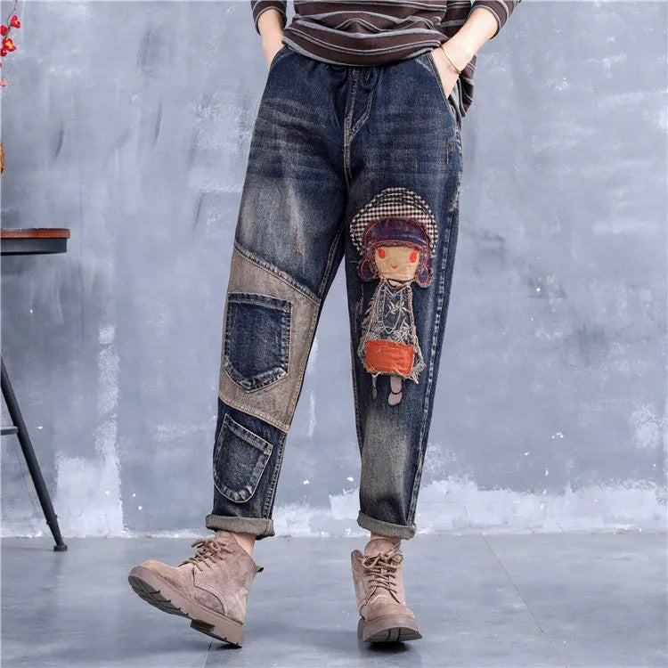 š„ćS-5XLćBlugi de dama la moda cu talie elastica, la moda si comozi, multe marimi disponibile
