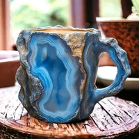 Compre 1 y obtenga 1 gratis🥰【salud + cerca de la naturaleza】 taza de café mineral de cristal