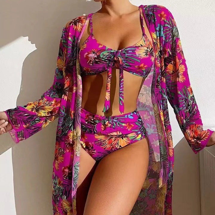 2025 Recién Llegado👙☀️【S-2XL】Nuevo Traje de Baño de Tres Piezas de Moda