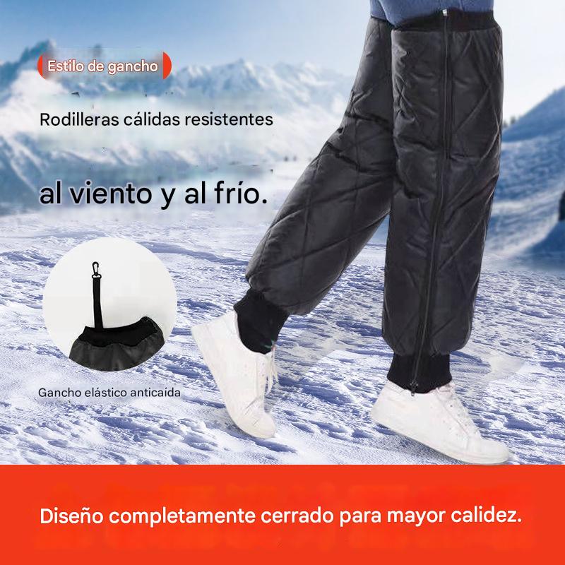🔥Rodilleras de ciclismo de invierno gruesas y cálidas y mallas cortavientos para senderismo al aire libre