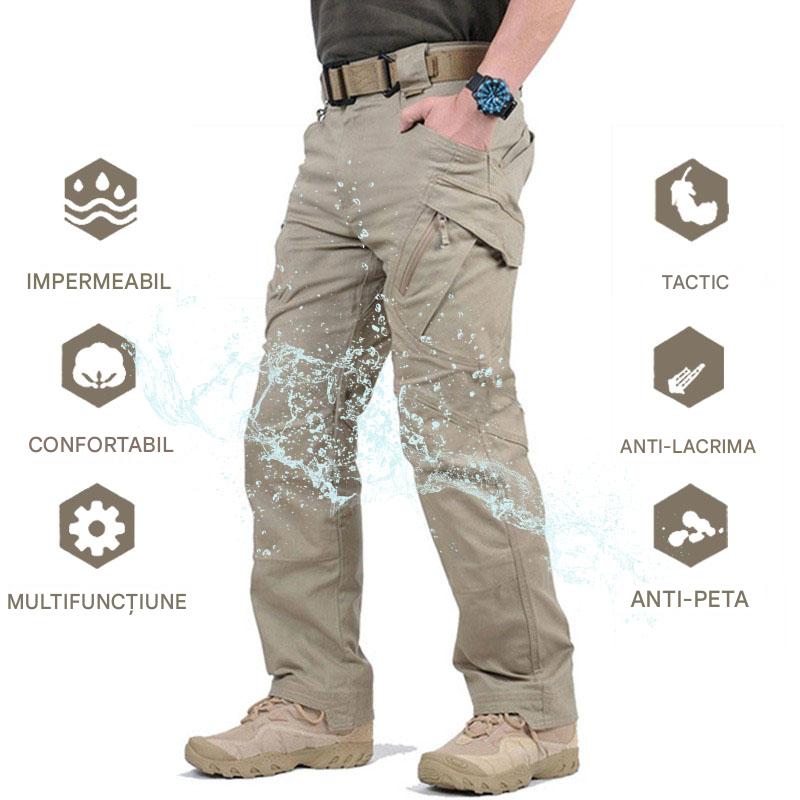 🚵♀️👖【S-5XL】😍 Pantaloni outdoor pentru bărbați de mari dimensiuni, uscare rapidă, pantaloni tactici durabili cu multiple buzunare
