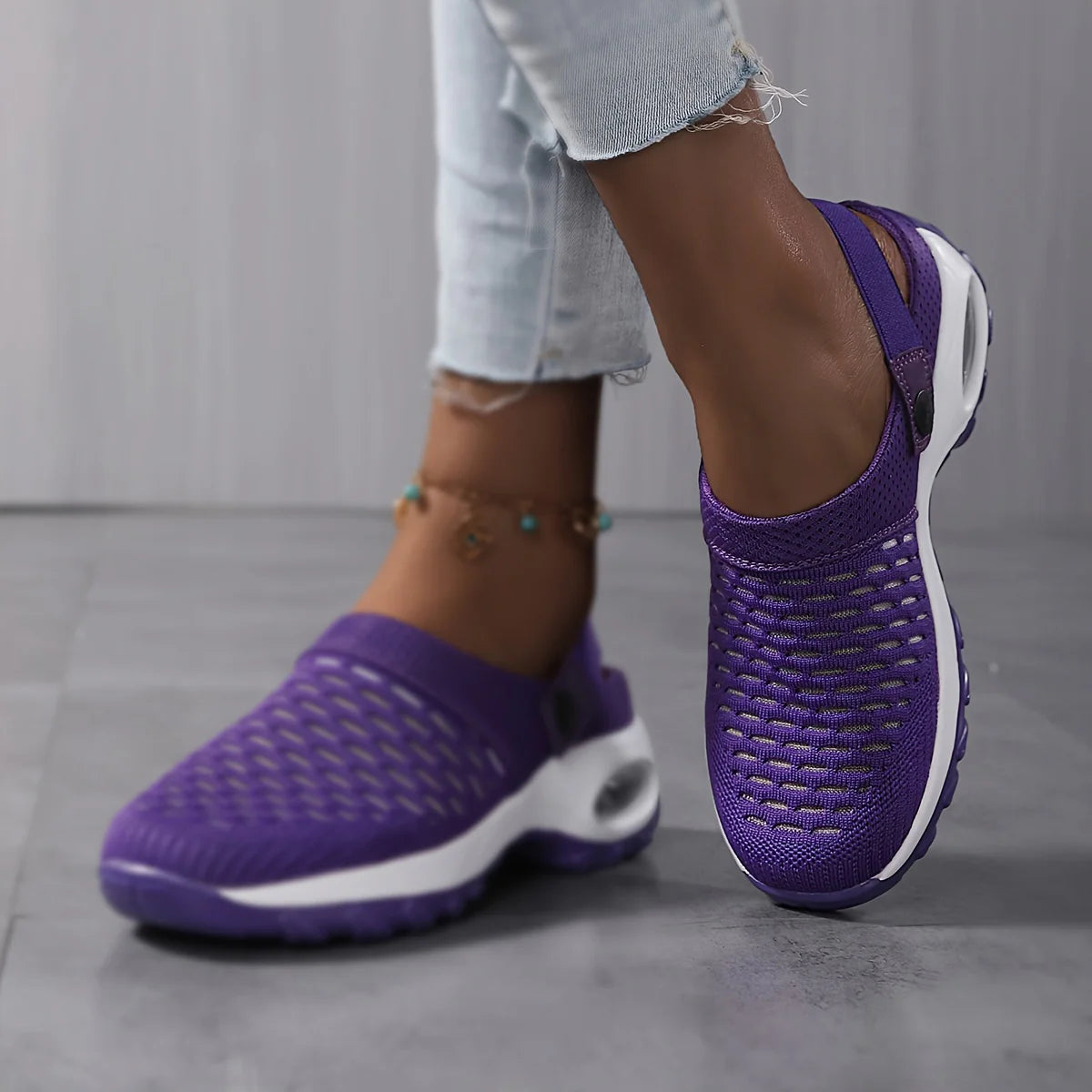 【35-43】 Sandalias de suela suave transpirables para mujer de nueva moda