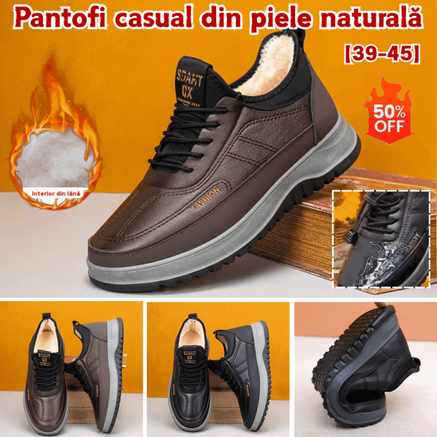 ⛄🔥【39-45】Нови мъжки зимни ежедневни спортни обувки 2025, мека подметка плюс кадифени мъжки ботуши