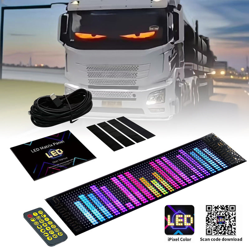 š”š« AfiČaj LED pentru maČinÄ moale, subČire Či flexibil, cu setÄri de bricolaj.