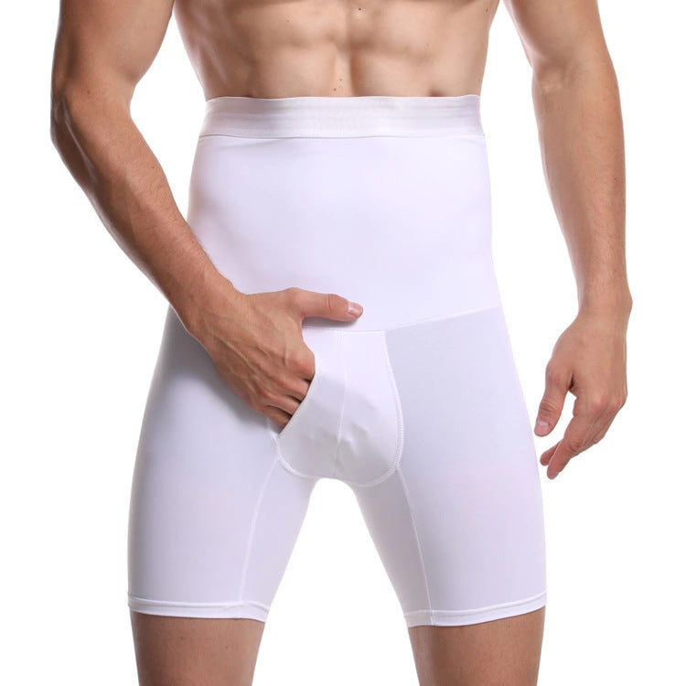 🔥【Compra 1, llévate 1 gratis】Pantalones moldeadores de cintura alta transpirables y de alta elasticidad para hombre
