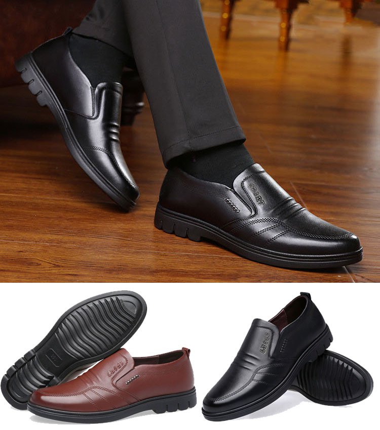 👞✨Zapatos de cuero para hombre【Invierno❄️🔥49% DCTO】🎯Cómodos y elegantes para cualquier ocasión🕴️💼【Tallas 39-44】💥--3851019