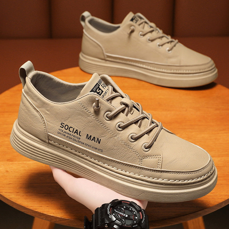 【39-44】 2025 Primavera Nuevos zapatos de cuero de cuero de vaca suave Zapatos casuales