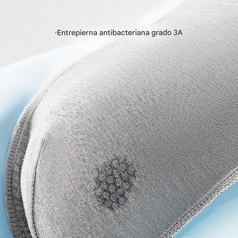 🧊【Juego de 6 piezas】Calzoncillos tipo bóxer de seda de hielo finos y transpirables para hombre, superventas de verano