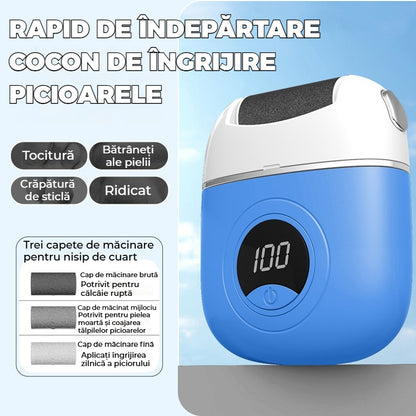 🦶🛁✨🔥Kúp 1, získaj 1 zadarmo【1 kusy za 13.5 eur】🔥Nové elektrické koliesko na pedikúru, odstraňovanie odumretej kože z päty, elektrické koliesko na pedikúru