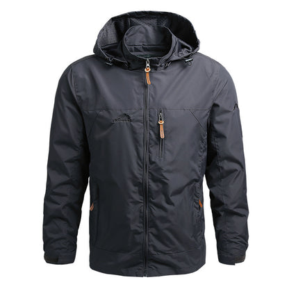 【M~5XL】2024 Chaqueta deportiva a prueba de viento para montañismo al aire libre para hombres