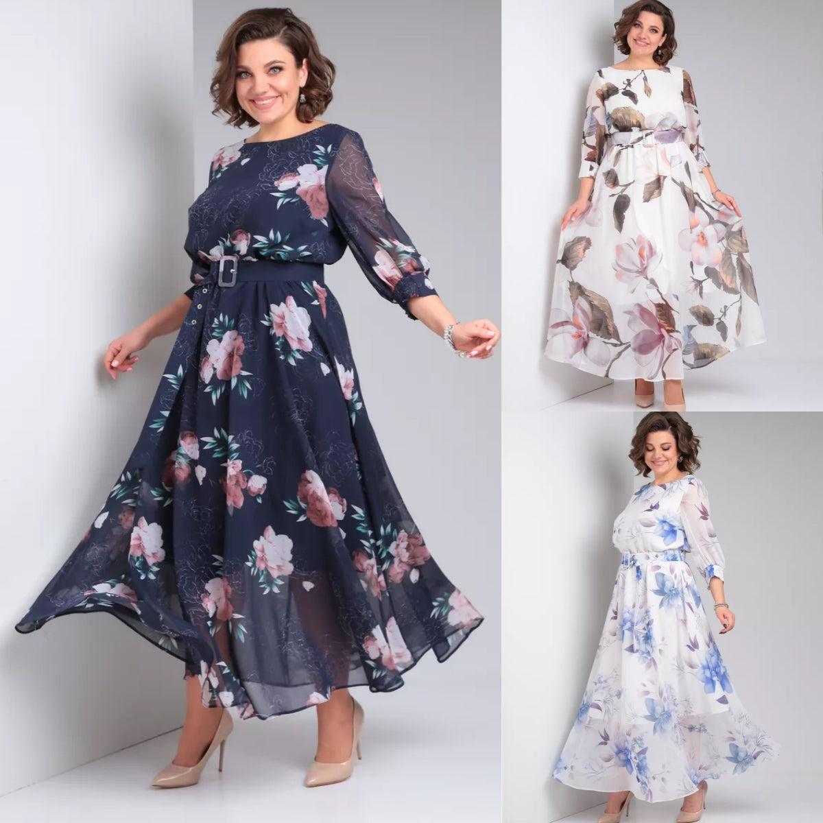 【🥇Cel mai vândut】💥【S-5XL】Rochie nouă imprimată