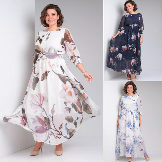 【🥇Cel mai vândut】💥【S-5XL】Rochie nouă imprimată