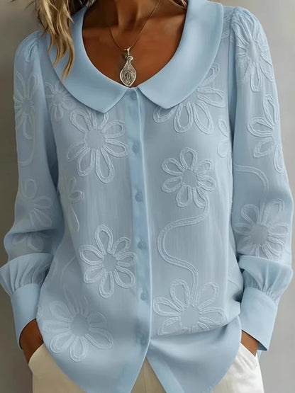 👚💕2026 Dámská nová vintage vyšívaná košile, elegantní a pohodlná