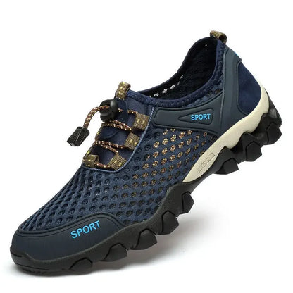 🔥✨【39-44】2025 zapatos de senderismo al aire libre de verano de malla transpirable