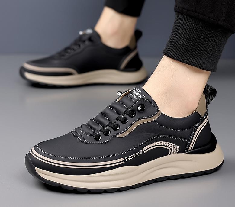 【Productos estrella】👟【39～44】Zapatos casuales de suela suave de moda para hombre de nuevo estilo 2025, ligeros y antideslizantes
