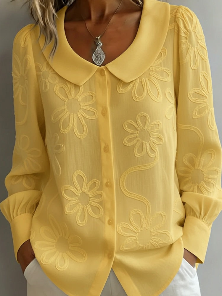 👚💕2026 Dámská nová vintage vyšívaná košile, elegantní a pohodlná
