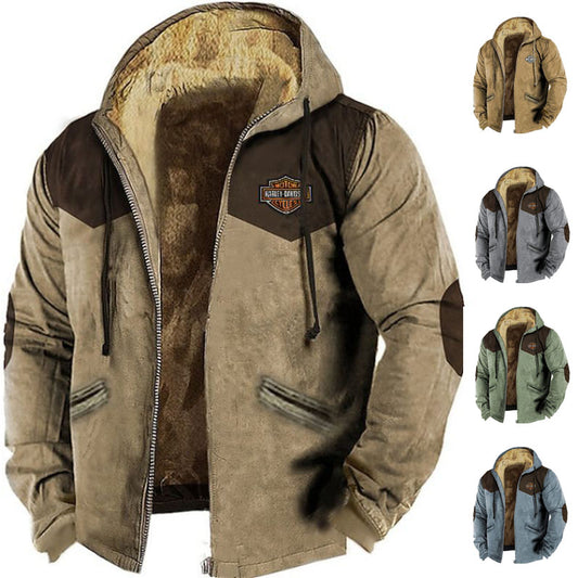 🔥💥【M-5XL】Sudadera con Capucha para Hombre 2025 – Moda de Otoño e Invierno, Refuerzo, Cálida y Cómoda para el Frío