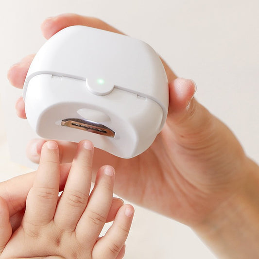 💅 ✨ Nová verzia 2025! Automatický pilník na nechty – bezpečná a šetrná starostlivosť o nechty 👶🔧