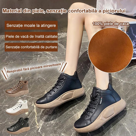 【35-43】 Retro hrubá podrážka, nové módne všestranné ležérne topánky