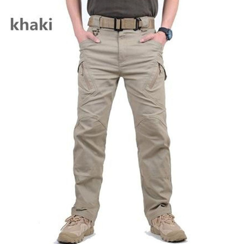Pantalones militares impermeables tácticos multifuncionales para hombre