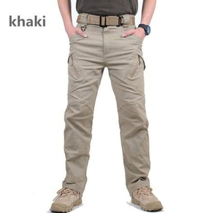 Pantalones militares impermeables tácticos multifuncionales para hombre