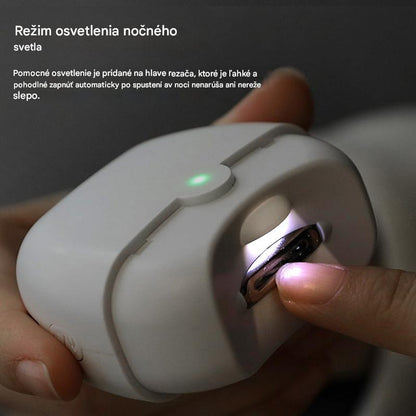 💅 ✨ Nová verzia 2025! Automatický pilník na nechty – bezpečná a šetrná starostlivosť o nechty 👶🔧