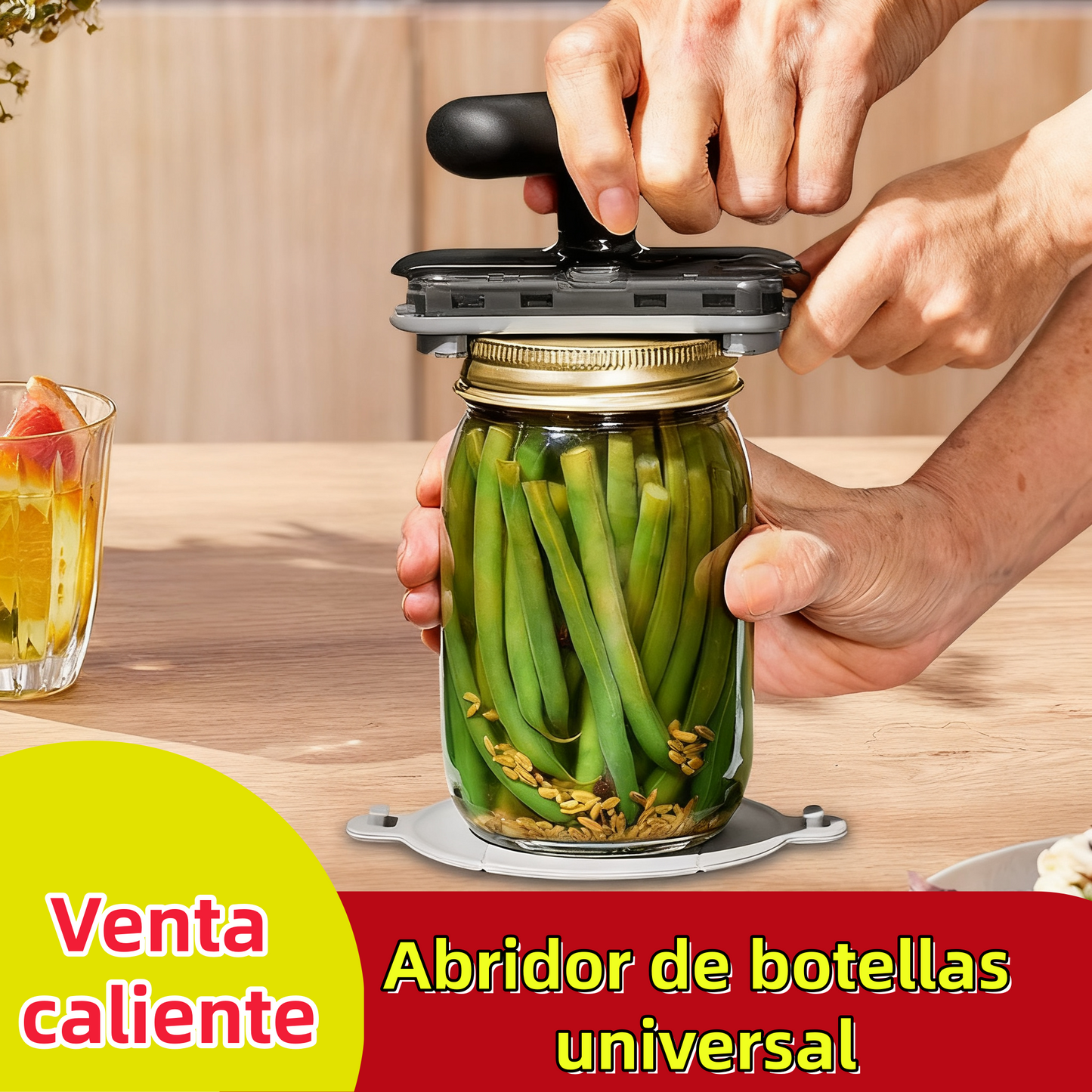 🔥🥫【Compra 1 y llévate 1 gratis】Abridor de botellas multifuncional, utensilio de cocina para el hogar.（13.5 euros/pieza）