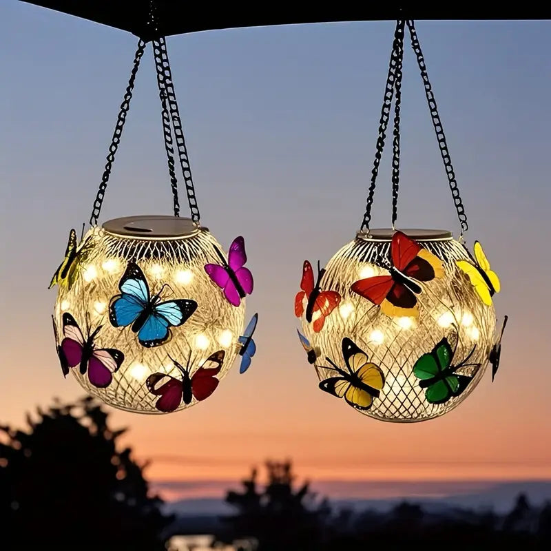 🦋💡【Kúp 1, získaj 1 zadarmo】Krásne solárne svetlo s motýlím dizajnom